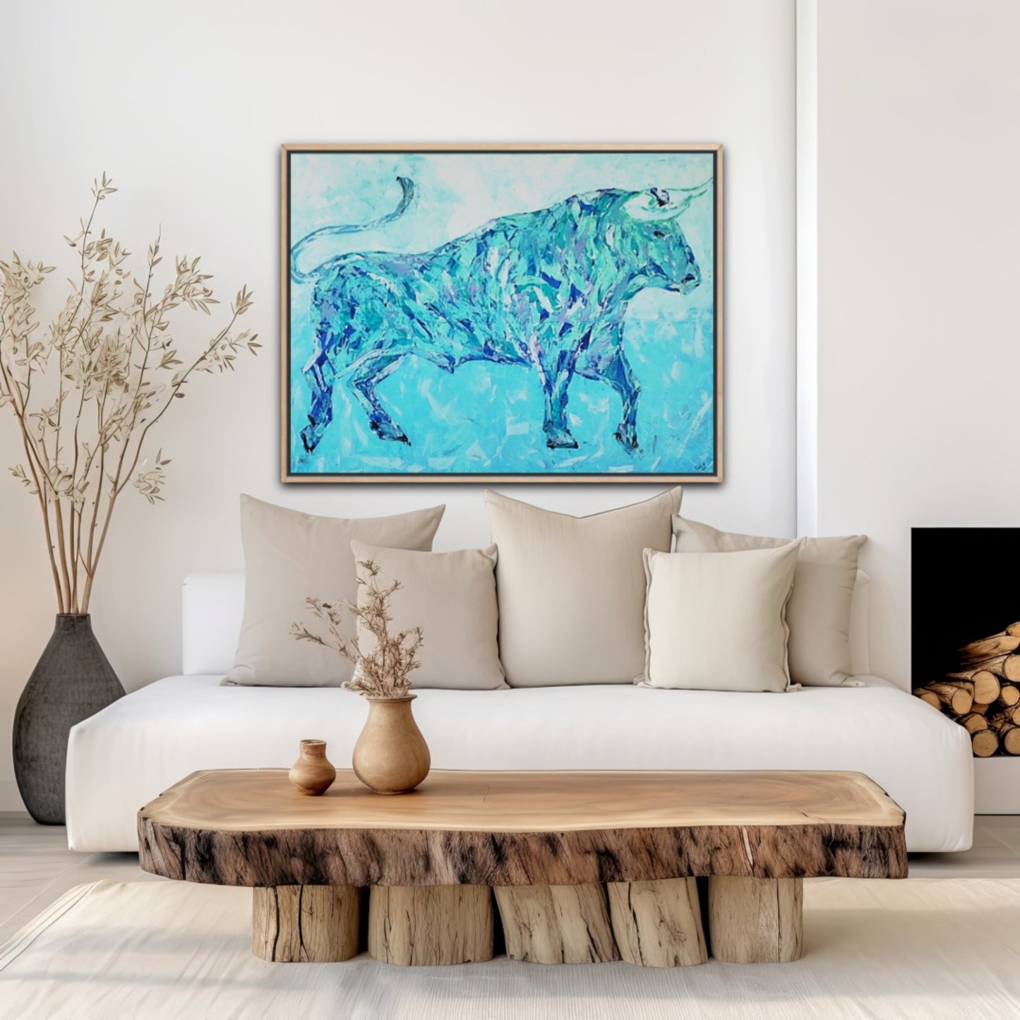 Unique Original Art Painting "Momentum" Acrylic Paint On Canvas