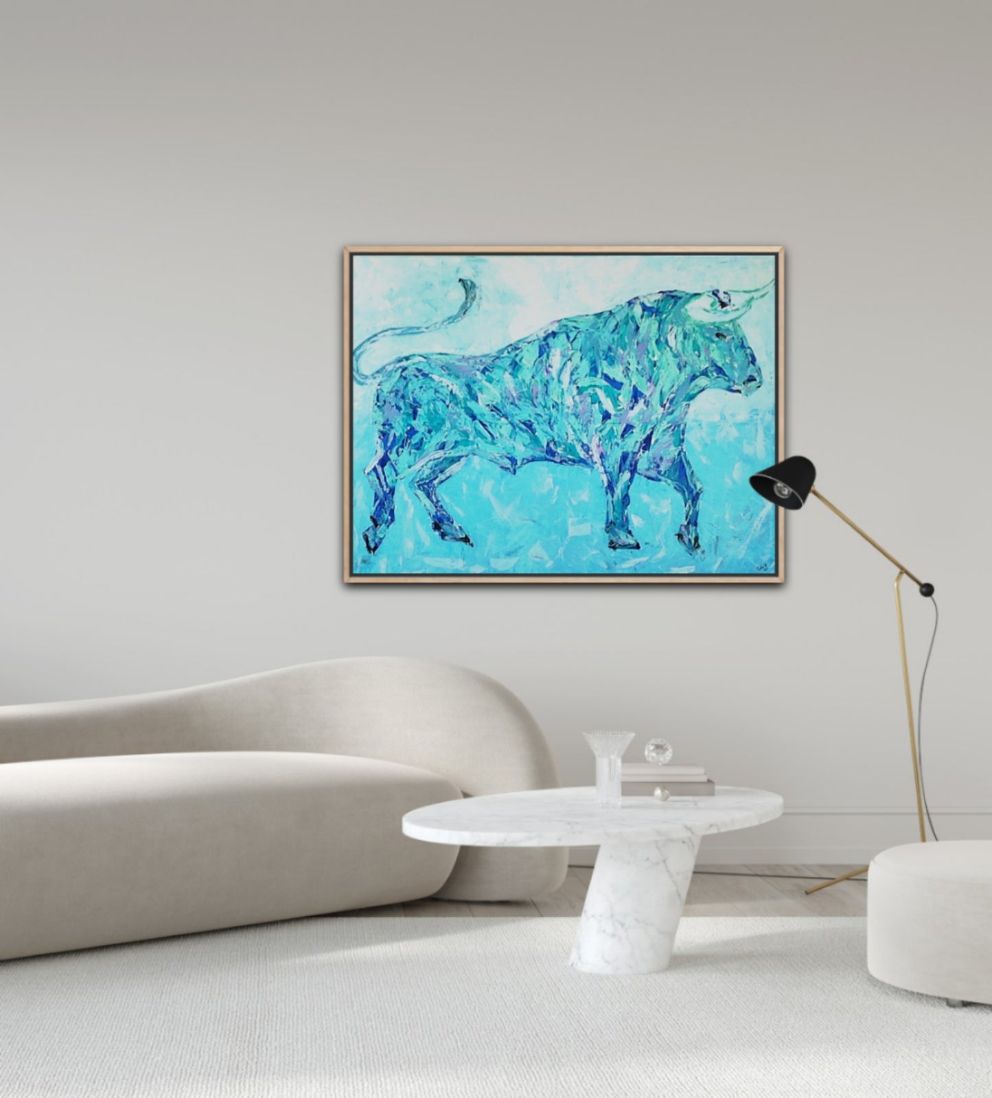 Unique Original Art Painting "Momentum" Acrylic Paint On Canvas