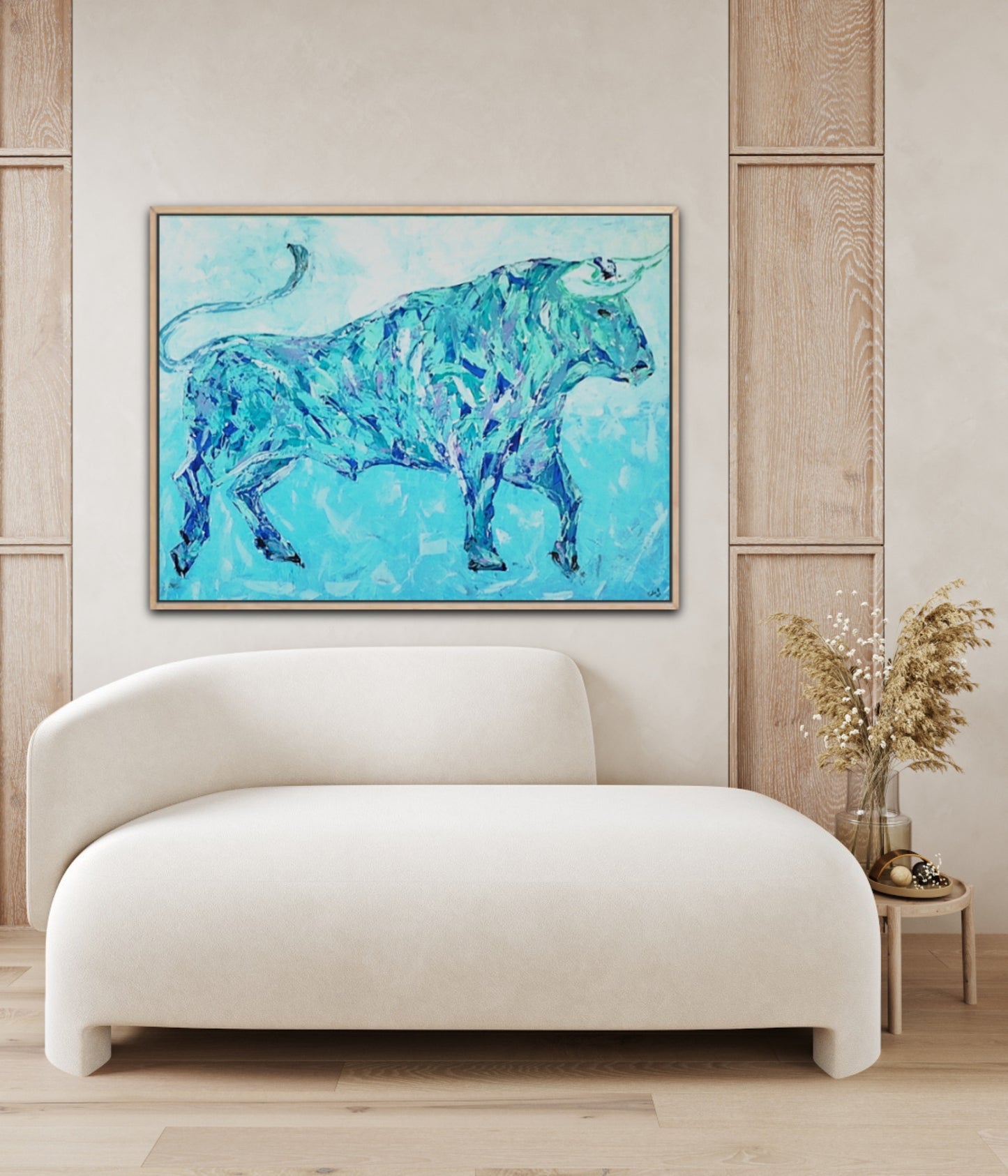 Unique Original Art Painting "Momentum" Acrylic Paint On Canvas