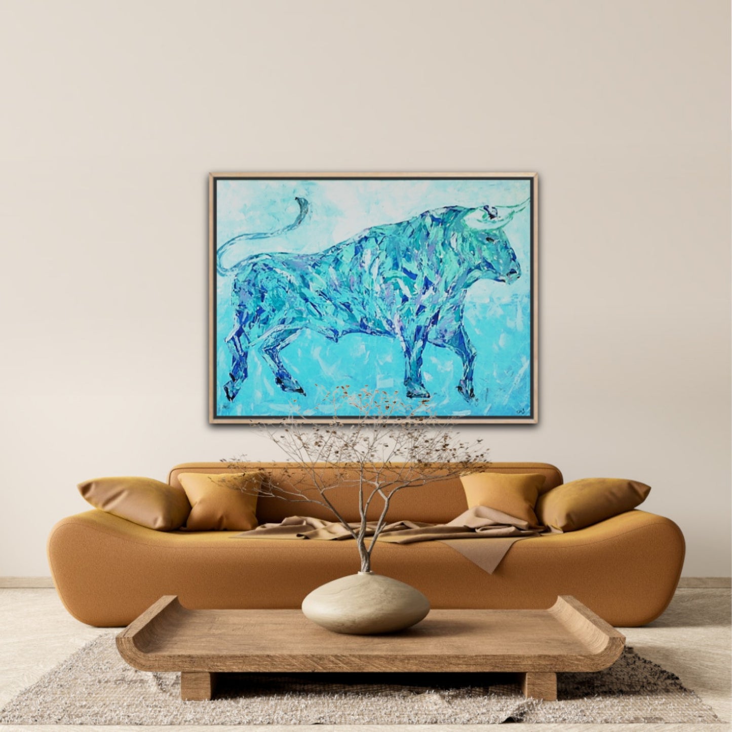 Unique Original Art Painting "Momentum" Acrylic Paint On Canvas