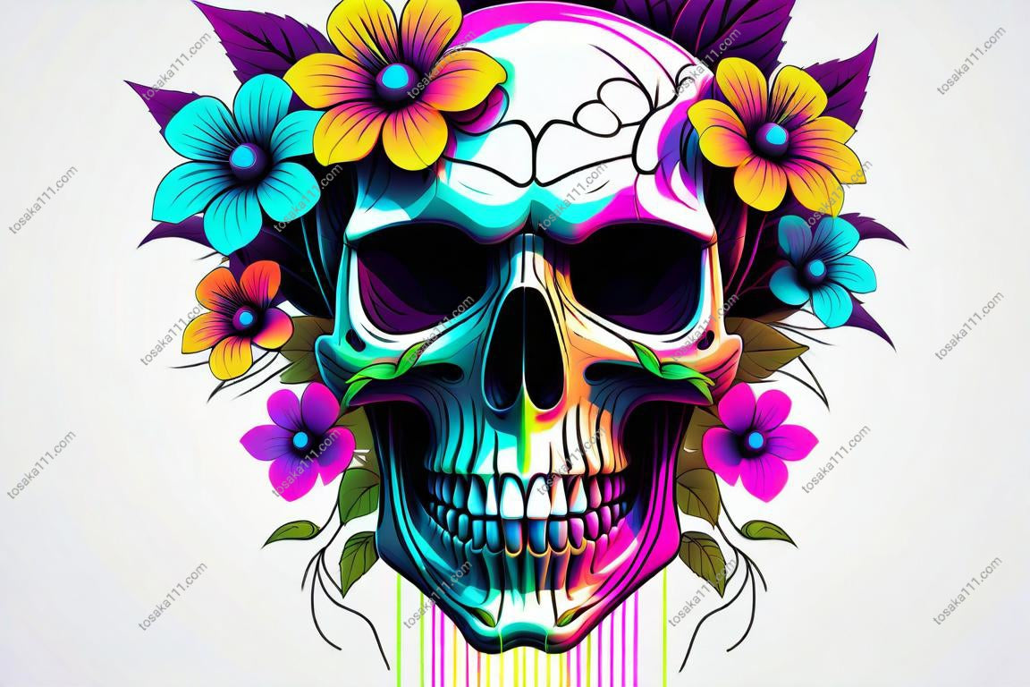 Skull Images Set Of 5 Images Ai Generated