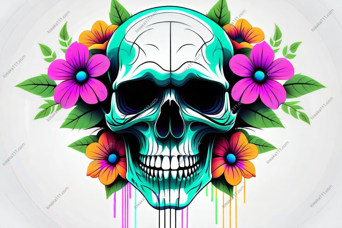 Skull Images Set Of 5 Images Ai Generated