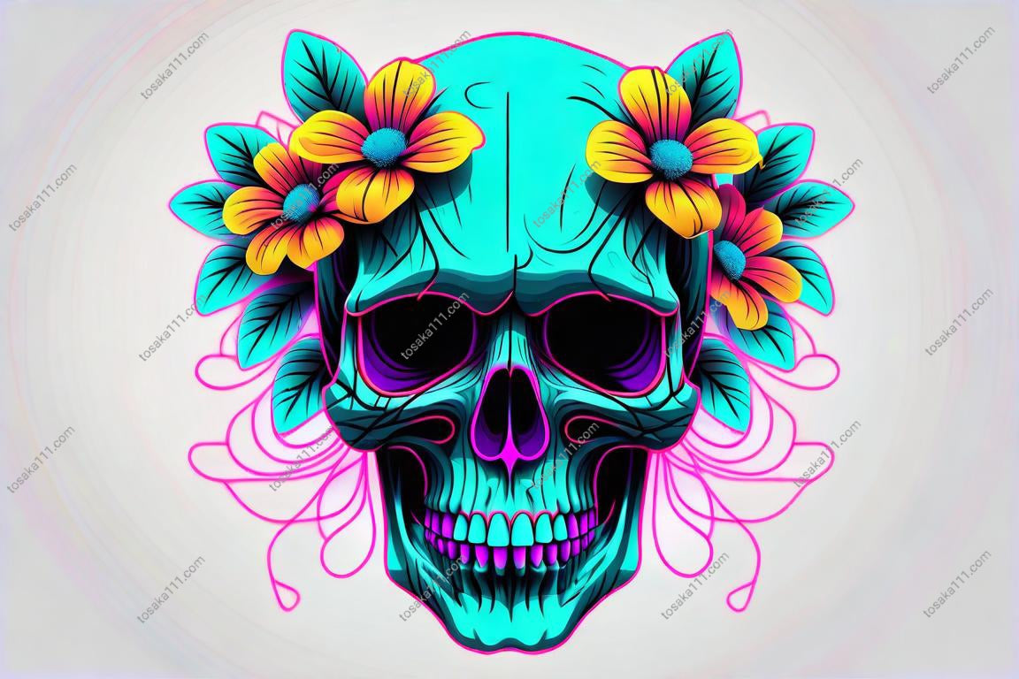 Skull Images Set Of 5 Images Ai Generated