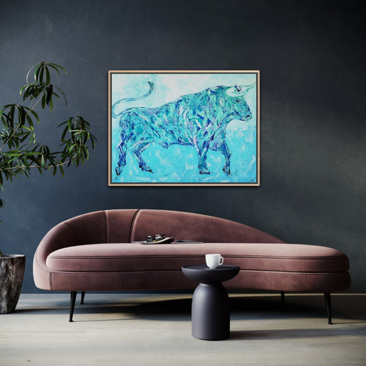 Unique Original Art Painting "Momentum" Acrylic Paint On Canvas