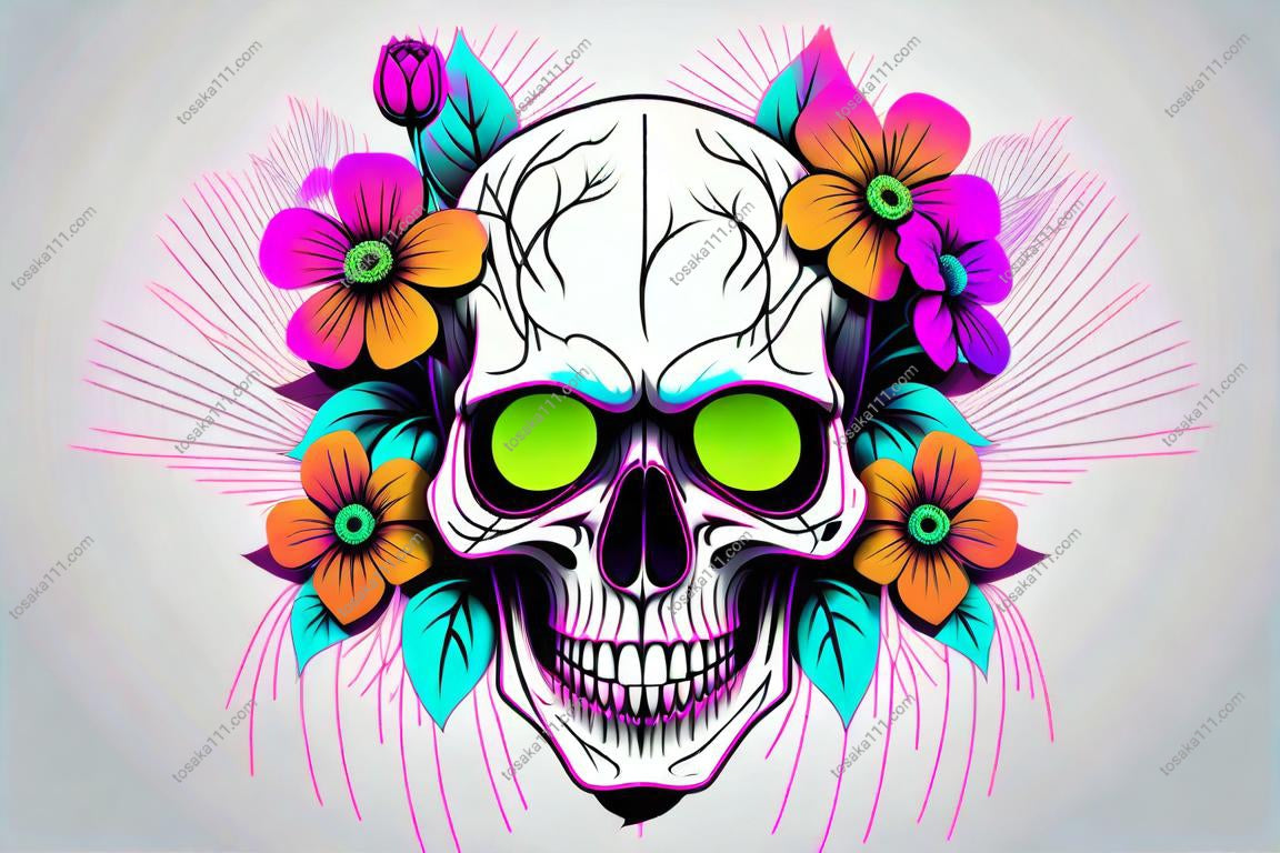 Skull Images Set Of 5 Images Ai Generated