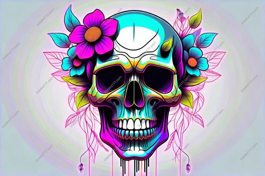 Skull Images Set Of 5 Images Ai Generated